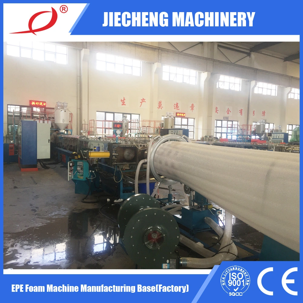 EPE Foam Sheet Machine Extruder Jc-220mm Expandable Polyethylene Plastic Machinery Manufacturer Low Density Good Cell Structure