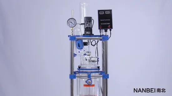Xinchen Lab Double Chemical Jacketed Borosilicate Pilot Glass Reactor