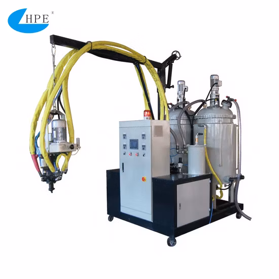 Crash Roll PU Foam Making Medium Temperature Elastomer Pouring Low Pressure Casting Machine
